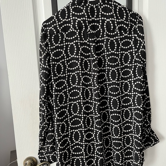 H&M blouse black and white - Picture 6 of 9